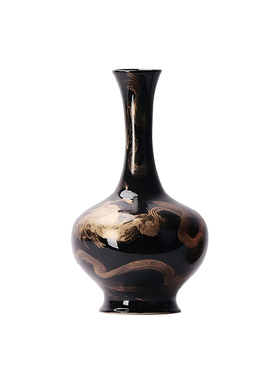 一匚宋韵新中式插花茶盘摆件