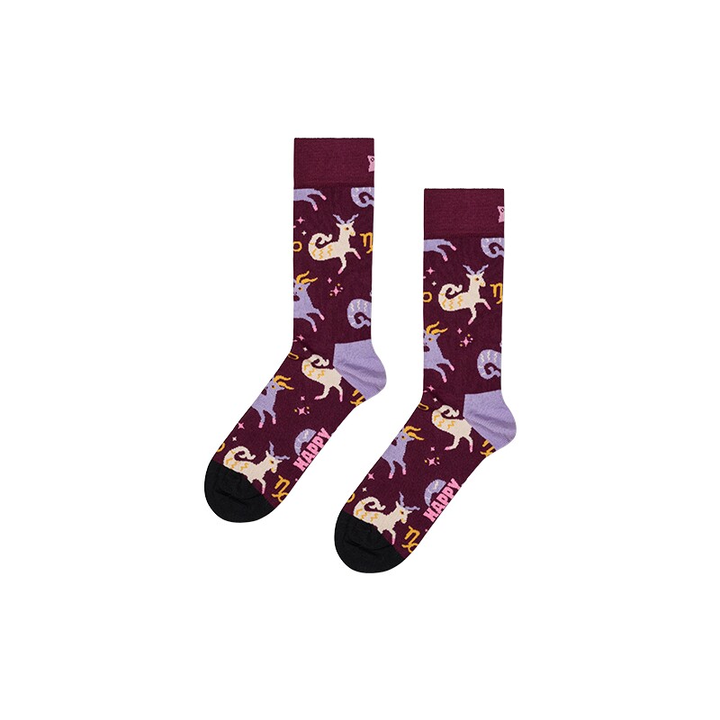 【春秋款十二星座系列】Happy Socks个性情侣袜子创意中筒袜潮