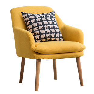 菲创时代学校单位咨询室单人休闲娱乐北欧温馨客厅小户型沙发套装