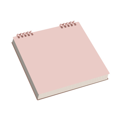 思进方形活页本方格空白活页本