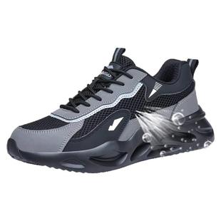 劳保鞋男款软底轻便防砸焊工带钢板钢头绝缘夏季透气工地工作鞋