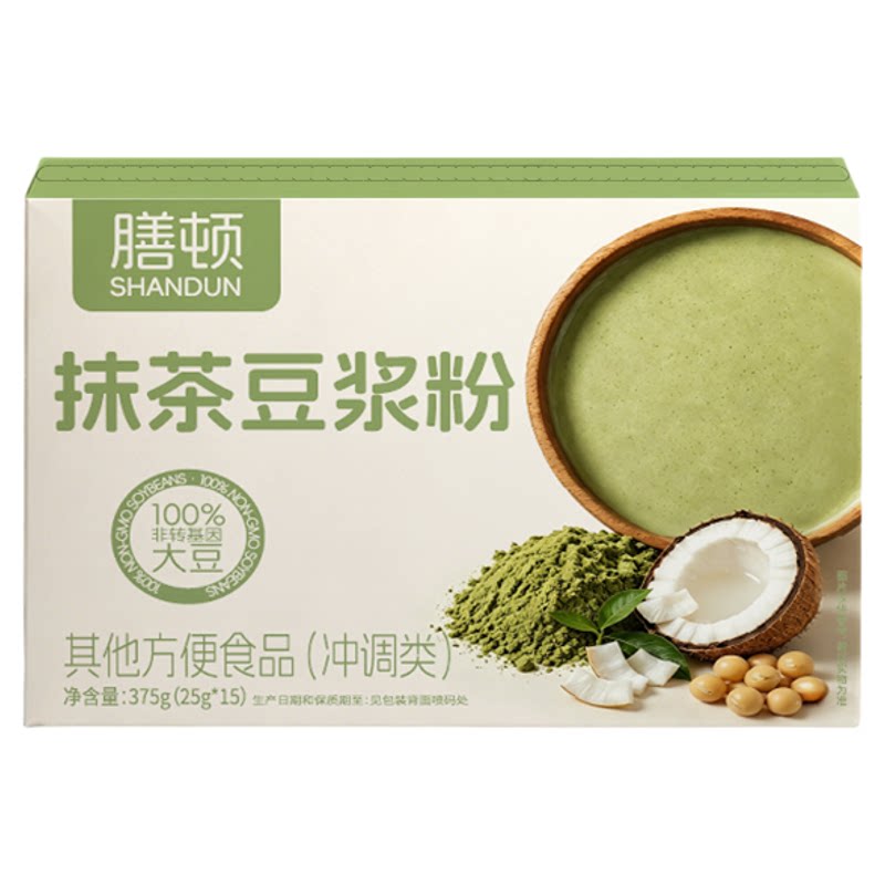 膳顿抹茶豆浆粉非转基因速溶