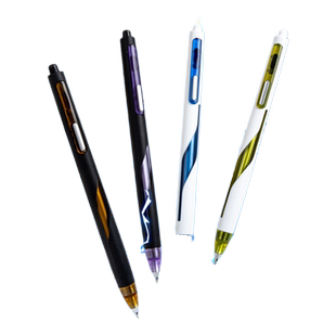 点石制笔闪电时空舱笔静音按动中性笔太空舱低重心速干双珠笔芯时空仓电石黑笔学生用考试刷题笔高颜值签字笔