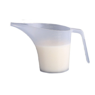 厨房烘焙分量杯注液壶鸡蛋糕分液器尖嘴倒料壶挤面糊漏斗带刻度杯