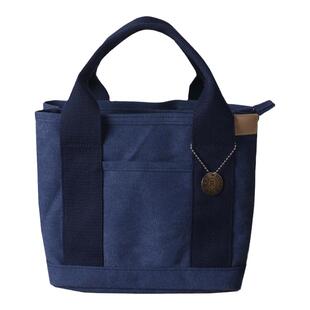 日本乐天千层帆布包分层大容量手提袋妈咪包实用帆布袋rose noire