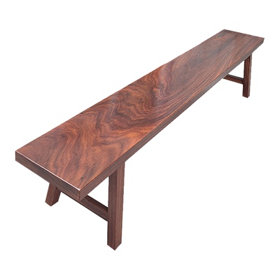 实木条凳长凳子原木条凳大板凳中式红木条凳乌金木黄花梨黑胡桃凳