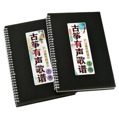 古筝有声歌曲简谱活页示范伴奏热