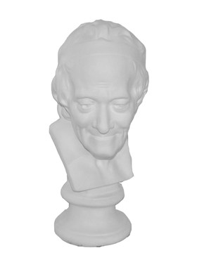 伏尔泰50cm用品绘画包邮石膏像