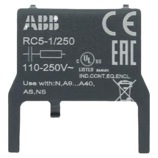 原装正品ABB接触器辅件线圈浪涌抑制器RC5-1/2/250/133 RV5/250