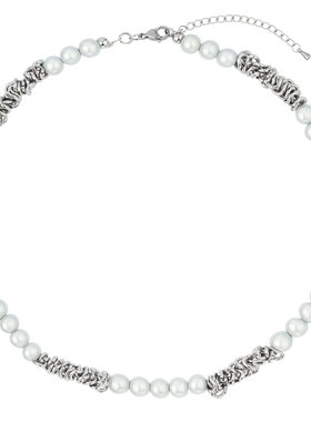 BZV川流之荆中性风夜光珠项链