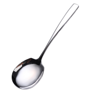 酒店专用不锈钢公用勺大号加厚商用分餐勺餐饮服务汤匙分菜勺调羹