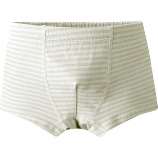 euv 男童彩棉内裤儿童纯棉a类三角男孩不夹屁屁四角宝宝平角短裤