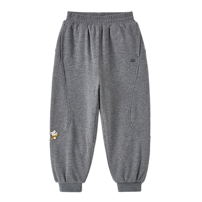 全棉时代儿童裤子女童棉裤男童夹棉裤纯棉加厚长裤卫裤冬季运动裤