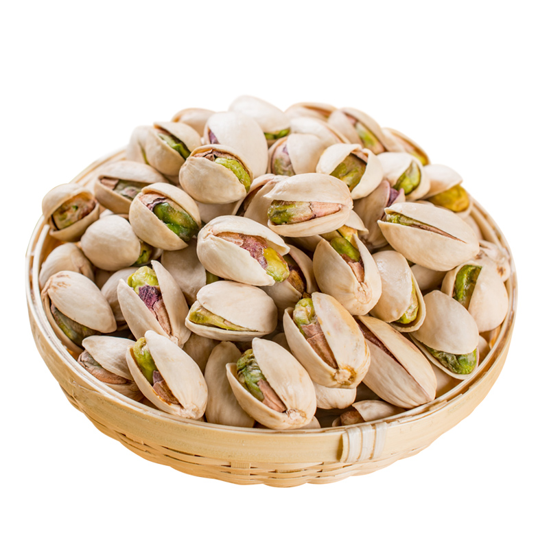 开心果新货大颗粒原色原味无漂白开口坚果零食盐焗散装500g包邮大