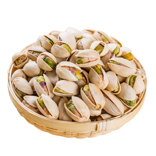 开心果新货大颗粒原色原味无漂白开口坚果零食盐焗散装500g包邮大