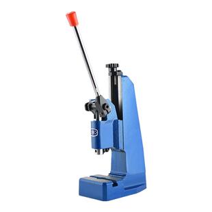 鸿韵小型台式精密型手动压力机J03-0.4A手动冲床压轴机手扳手啤机