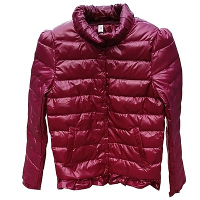 修身显瘦时尚小个子潮亮面白鸭绒