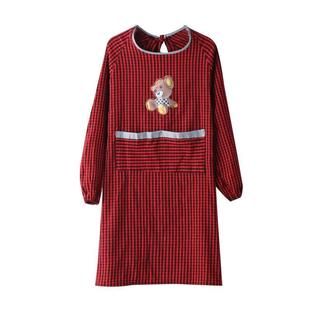 围裙纯棉罩衣加厚耐用反穿衣防水防油女工作服上班干活用外穿厨房