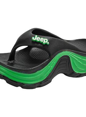 【厚底增高】JEEP吉普夏季人字拖