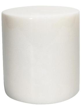 天然大理石实心圆柱方柱小石墩饰品底座工艺品摆件底座