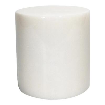 天然大理石实心圆柱方柱小石墩饰品底座工艺品摆件底座