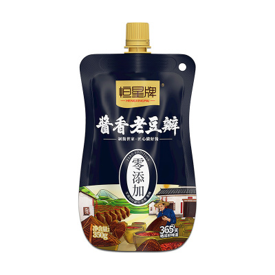 恒星牌零添加挤挤350g正宗豆瓣酱