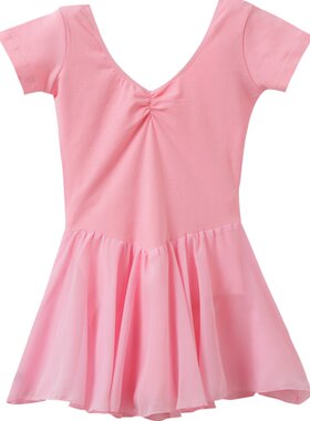 舞蹈服女童春夏季短袖练功