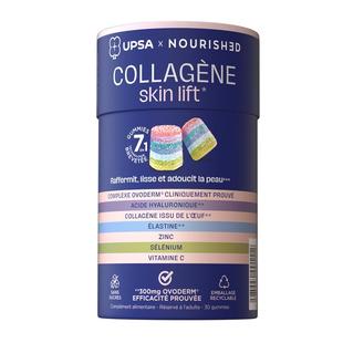 【26年9月到期】UPSA Ovoderm透明质酸胶原蛋白彩虹美颜软糖 30粒