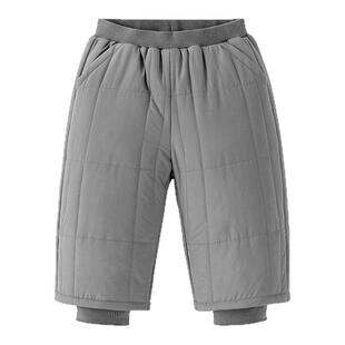 【夹棉】迷你巴拉男女童宝宝长裤亲肤内里舒适保暖裤子冬新款