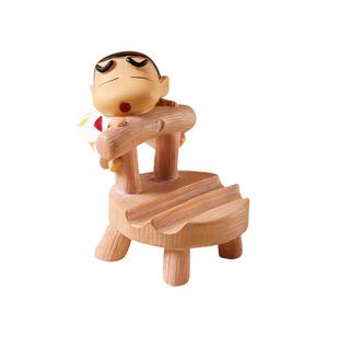 创意可爱蜡笔小新手机支架小摆件家用办公室桌面装饰品送闺蜜礼物