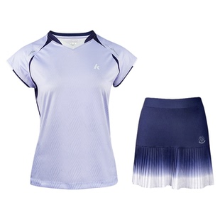 kawasaki/川崎太阳花系列专业羽毛球服男女吸汗速干短袖透气T恤