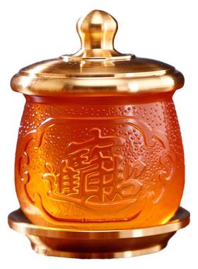 秦歌琉璃供水杯供杯家用佛具用品