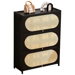 鞋柜家用门口入户鞋架子多层室内好看带门收纳置物玄关出租房简易