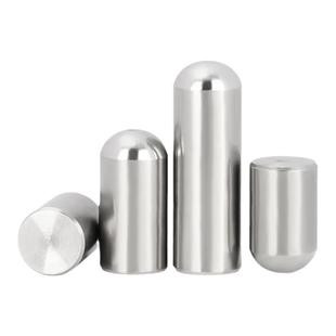 圆头圆柱销不锈钢定位销轴销钉实心子顶针光轴圆棒固定滚销子304