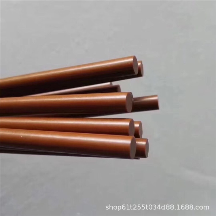 聚酰亚胺棒棕色PT-01N黑色石墨PT-011N PI棒料隔热帽垫片加工定制