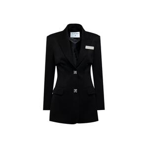男女同款轻解构酷黑西服