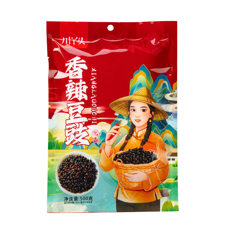 川丫头豆豉原味香辣一袋500g