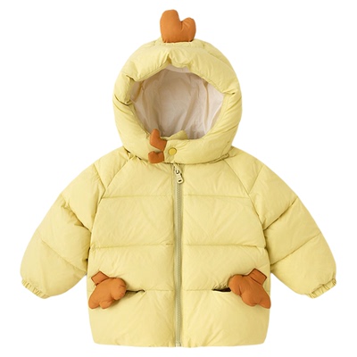 [杜邦三防]儿童羽绒服冬季宝宝童装外套男童加厚上衣女童衣服新款