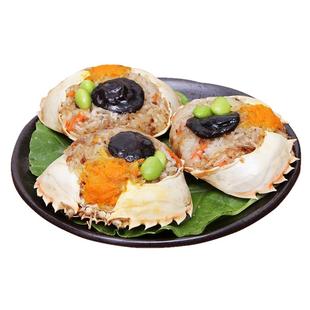 台湾风味蟹黄八宝饭乡厨特色菜谱糯米饭半成品酒店食材茶楼美食节