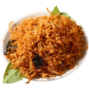 齐善素食海苔素肉松250g大豆蛋白制品纯素肉仿荤斋菜营养零食小吃