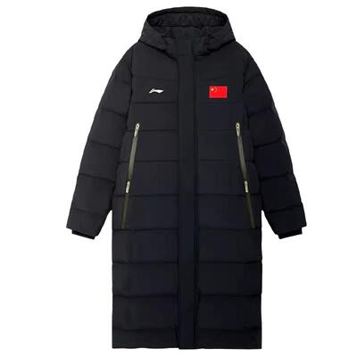 李宁长款羽绒服男2026新款冬季女