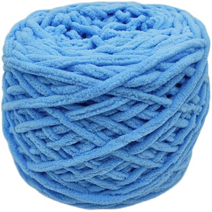 5团送1团 3.8两大分量小冰条钩拖鞋子的毛线团底勾鞋线手工编织