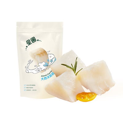 星圃大西洋鳕鱼dha新鲜50g*10
