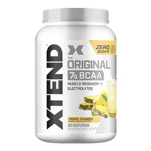 Xtend bcaa支链氨基酸带电解质eaa谷氨酰胺运动健身训练补剂粉