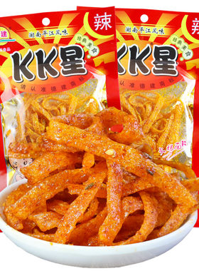 湖南KK星爆辣丝面筋辣条儿时味道