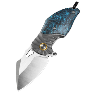 正品进口M390粉末钢折叠刀户外野营小刀高硬度锋利随身折刀求生刀