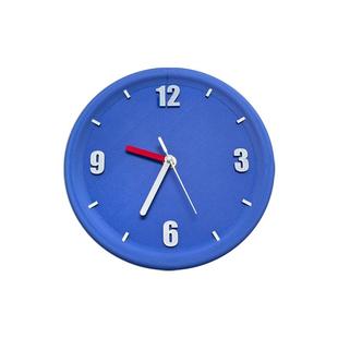 免打孔转角时钟客厅装饰画数字钟表纯色现代ins艺术遮挡静音挂钟