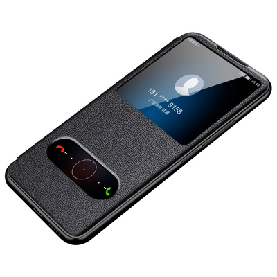 适用于nova7系列头层牛皮手机壳