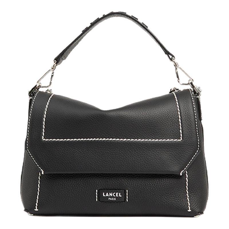 LANCEL/兰姿牛皮手提包单肩斜挎