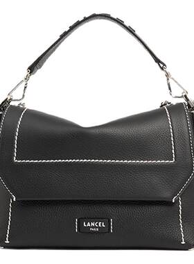 LANCEL/兰姿牛皮手提包单肩斜挎